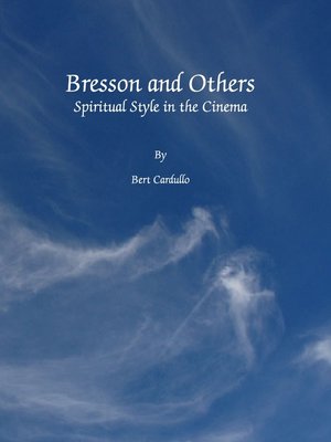 cover image of Bresson and Others